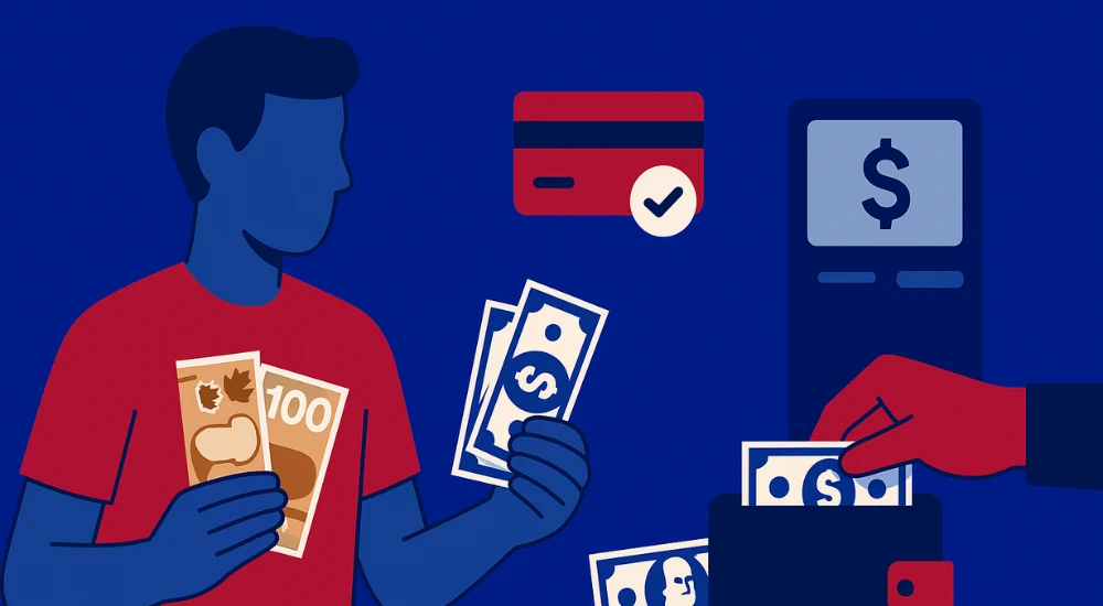 tips exchange canadian money