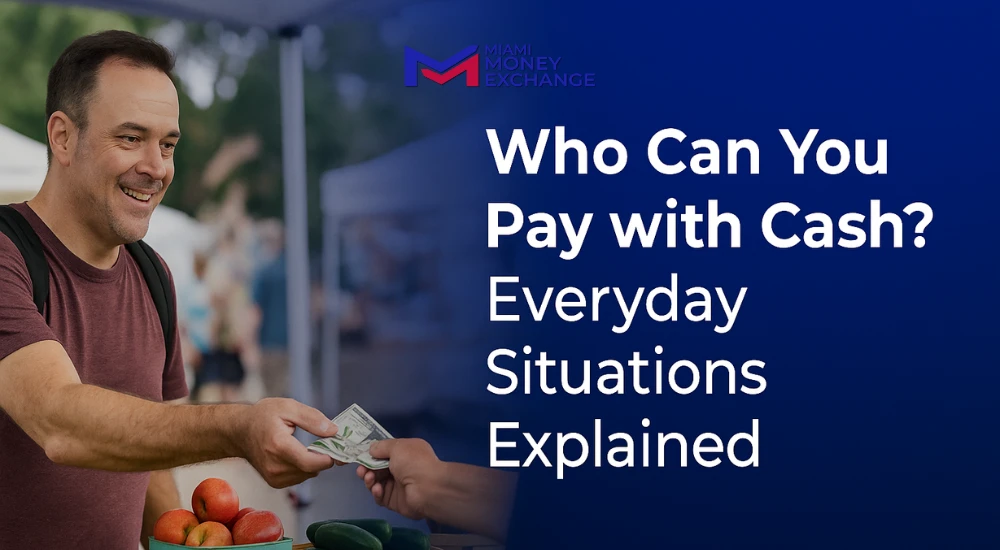 person buying with cash